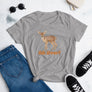 Oh Deer! Women's Fitted short sleeve t-shirt