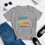 My Body My Choice Women's Fitted short sleeve t-shirt