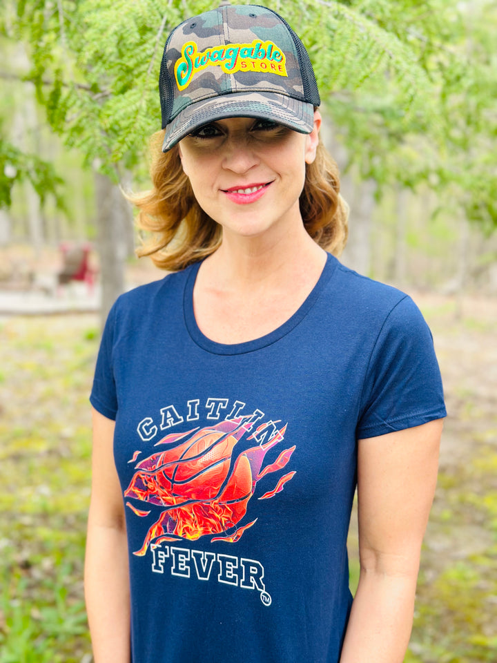 Caitlin Fever Fitted t-shirt
