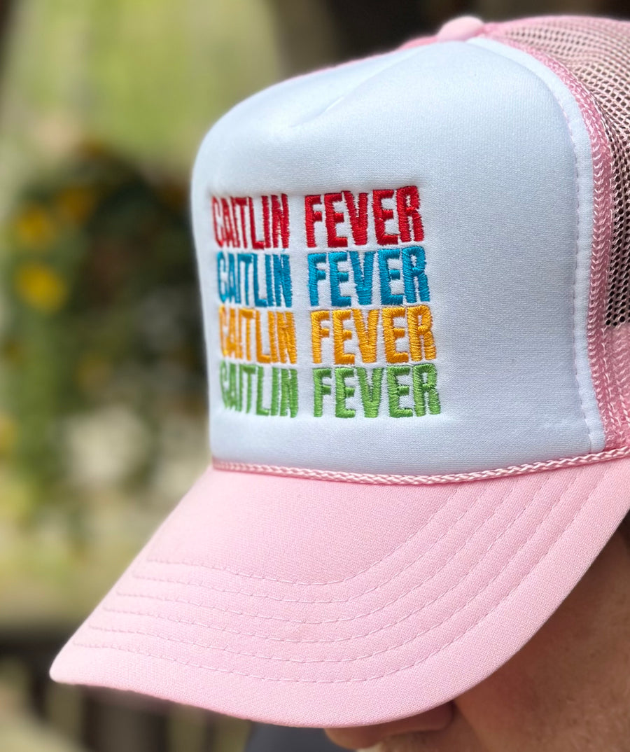 PINK CAITLIN FEVER Trucker Hat