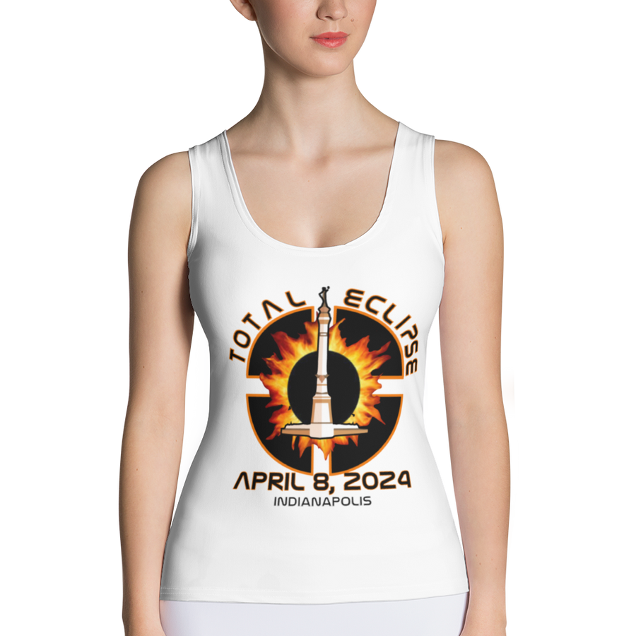 Total Eclipse Indianapolis 2024 Fitted Sublimation Cut & Sew Tank Top