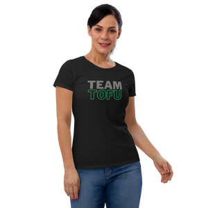 Team Tofu Women's Fitted short sleeve t-shirt
