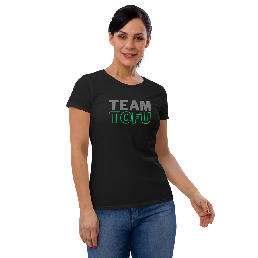 Team Tofu Women's Fitted short sleeve t-shirt