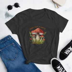 Just Eat Plants Women's Fitted short sleeve t-shirt