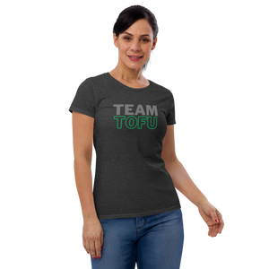 Team Tofu Women's Fitted short sleeve t-shirt
