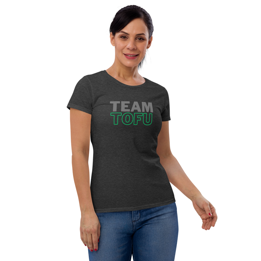 Team Tofu Women's Fitted short sleeve t-shirt