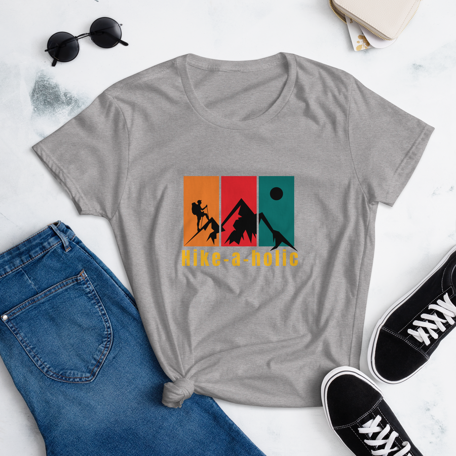Hike-a-holic Women's Fitted short sleeve t-shirt
