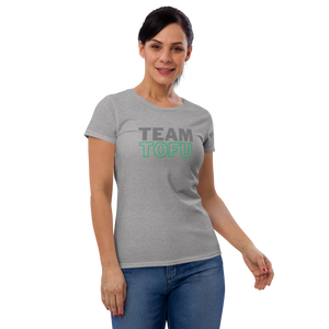 Team Tofu Women's Fitted short sleeve t-shirt