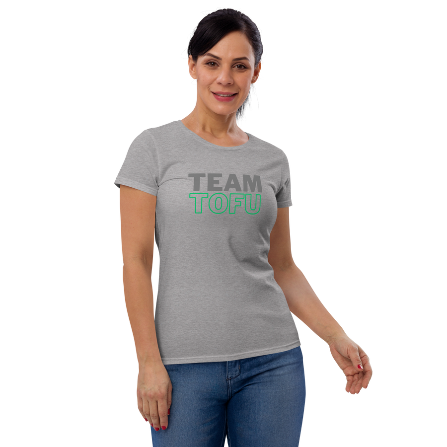 Team Tofu Women's Fitted short sleeve t-shirt