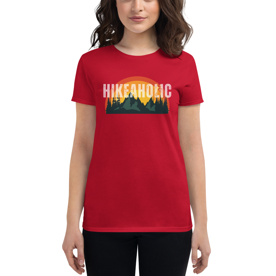 Hikeaholic Women's Fitted short sleeve t-shirt