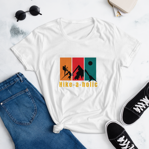 Hike-a-holic Women's Fitted short sleeve t-shirt