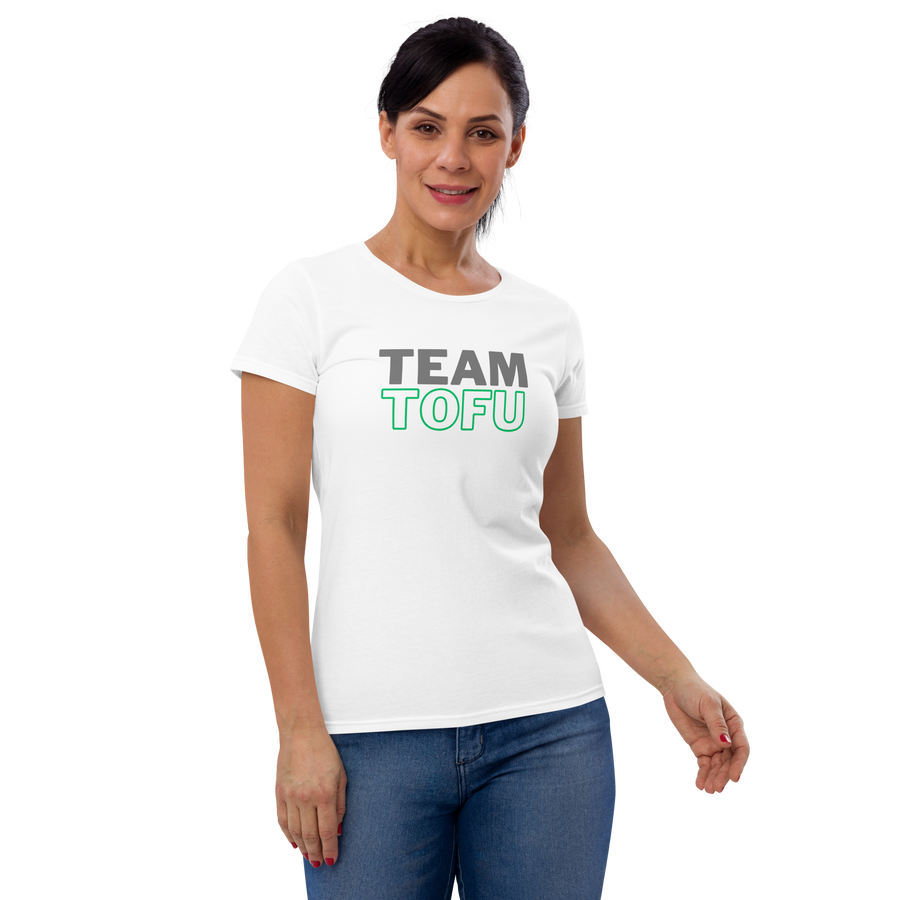 Team Tofu Women's Fitted short sleeve t-shirt