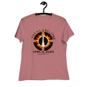 Total Eclipse Indianapolis 2024 Women's Relaxed T-Shirt
