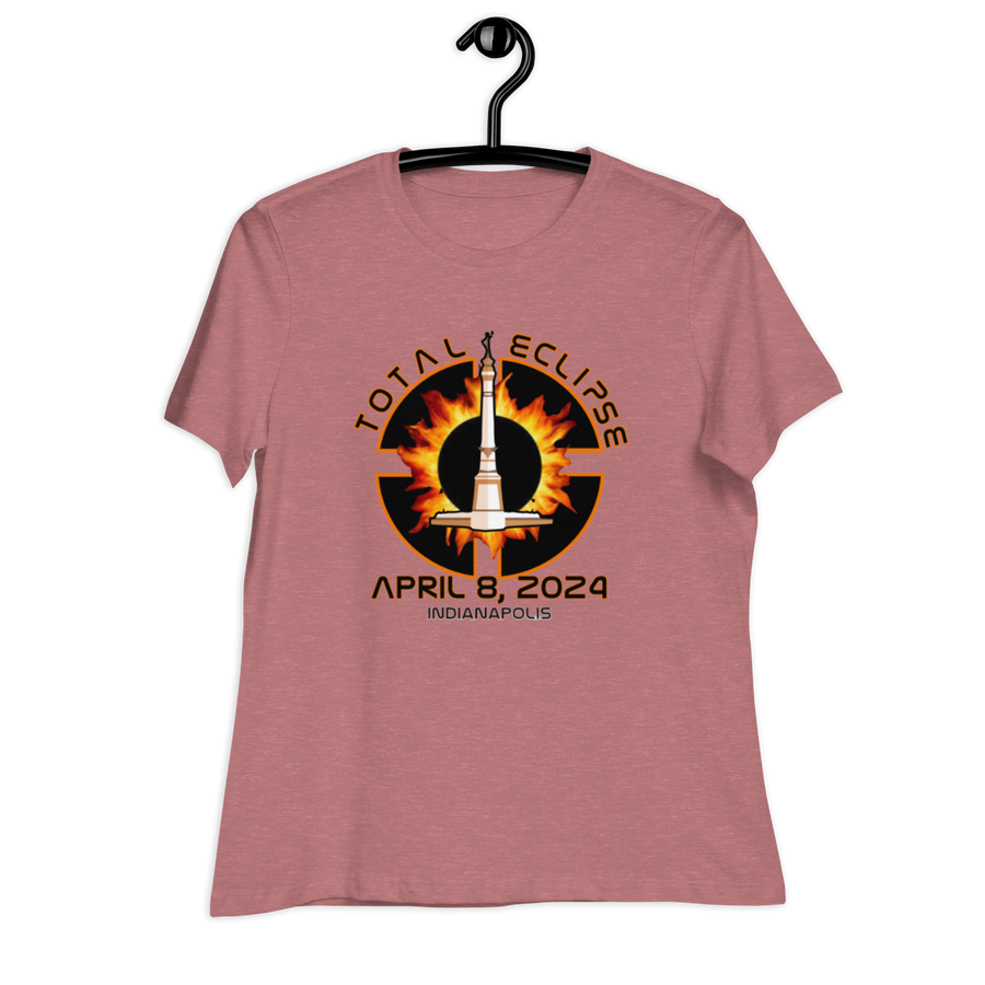 Total Eclipse Indianapolis 2024 Women's Relaxed T-Shirt