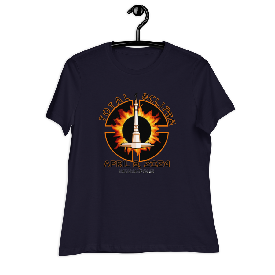 Total Eclipse Indianapolis 2024 Women's Relaxed T-Shirt