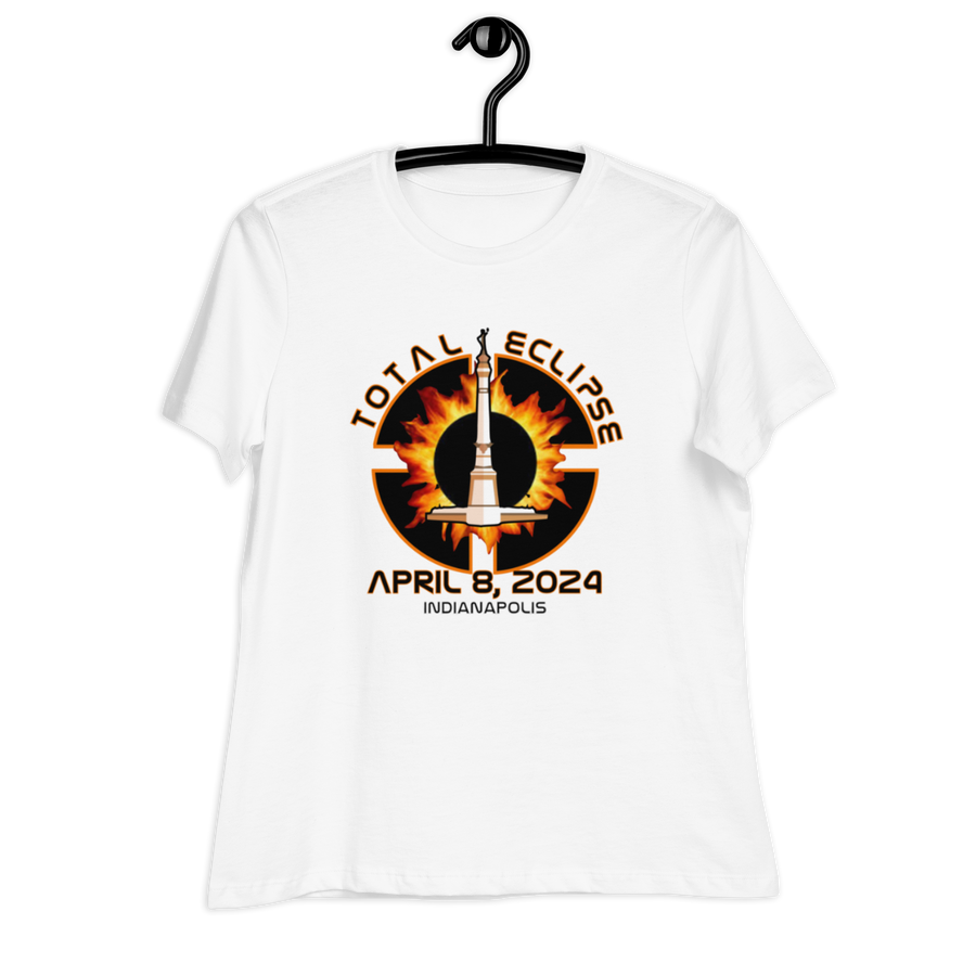 Total Eclipse Indianapolis 2024 Women's Relaxed T-Shirt